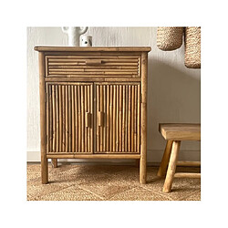 OPJET Commode Bambourella 1 tiroir + 2 portes