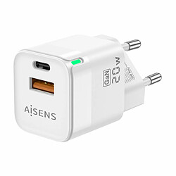 Chargeur mural Aisens ASCH-20W2P002-W Blanc 20 W