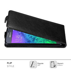 Cadorabo Coque Samsung Galaxy ALPHA Etui en Noir