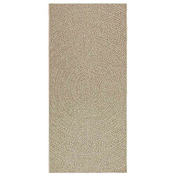 vidaXL Tapis ZIZUR beige 100x200 cm aspect de jute intérieur extérieur