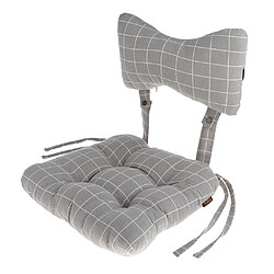 Coussin De Soutien Arrière Amovible Avec Attaches Snapper Coussins De Siège De Bureau à Domicile Kaki