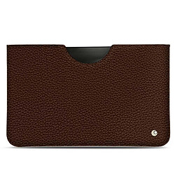 Pochette cuir Samsung Galaxy Tab S8 - Pochette - Châtaigne ( Pantone #1b1107 ) - NOREVE