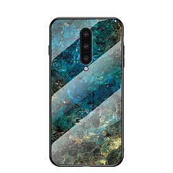 Coque en TPU combo motif marbre émeraude pour votre OnePlus 8