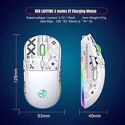 Acheter Yonis Souris Gaming Sans Fil RGB 3 Modes Rechargeable