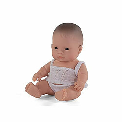 Miniland Educational - Newborn Baby Doll Asian Boy (21Cm 8 2/8"")