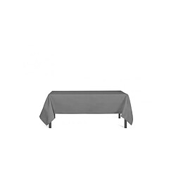 Soleil D'Ocre Nappe anti-tâches rectangulaire Alix - L 270 x l 160 cm - Gris