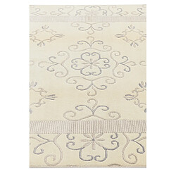 Avis Vidal Tapis de laine 239x168 beige Darya