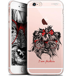 Caseink Coque arrière Apple iPhone 6 Plus/ iPhone 6s Plus (5.5 ) Gel HD [ Nouvelle Collection - Souple - Antichoc - Imprimé en France] Fashion Dog