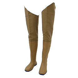 Avis Waders de pêche pêche Pantalon d'extérieur en PVC souple bottes imperméables