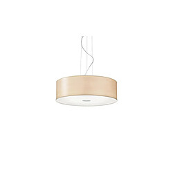 Ideal Lux Suspension Bois WOODY 5 ampoules