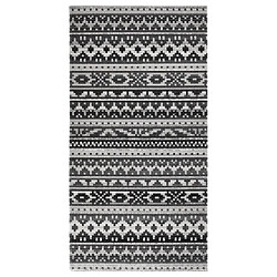 vidaXL Tapis à tissage plat d'extérieur 80x150 cm Gris foncé