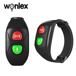 Universal Smartwatch Bracelet de sport pour hommes 2G Vieillissement Fréquence cardiaque Moniteur de pression artérielle Traceur GPS anti-perte Soins aux personnes âgées SOS Réveil | Smartwatch (noir)