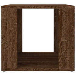 Acheter vidaXL Table de chevet Chêne marron 41x40x36 cm Bois d'ingénierie