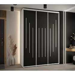 Abiks Meble Armoire DAVOS 8 À Portes Coulissantes 235,2/170/45 3 Portes