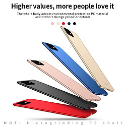 Avis Wewoo Coque Rigide Étui ultra-mince pour ordinateur iPhone 11 rouge MOFI