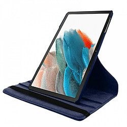 Avis Etui rotatif en simili cuir pour Samsung Galaxy Tab S2 9.7" Bleu Marine -VISIODIRECT-