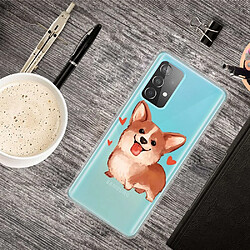 Coque en TPU antichoc chien pour votre Samsung Galaxy A23 5G