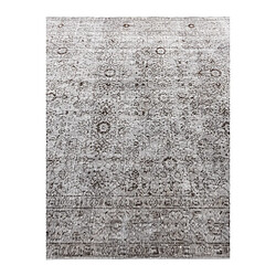 Vidal Tapis de laine 300x185 gris Ultra Vintage pas cher