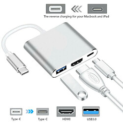 Avis Universal Pour ordinateur portable Apple Type C USB-C Hub Adaptateur Câble 4K HDMI USB 3.0