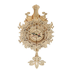 Puzzle Horloge Pendule en Bois 3D