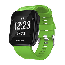 Wewoo Bracelet pour montre connectée Dragonne Sport en silicone Garmin Foreruuner 35 Vert