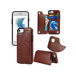 F02 cuir tout compris Crazy Horse motif autocollant Coffre de téléphone Cas de protection cas de portefeuille en cuir pour iPhone 12 mini