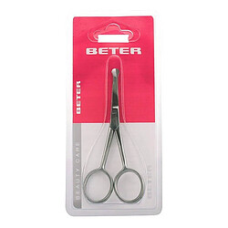 Beter - SCISSORS straight blunt tip chromed plated 10,4 cm 1 pz