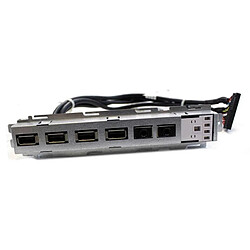 Acheter Carte Façade PC Dell 790 990 DT 0519T8 519T8 Optiplex 4x USB 2.0 Audio IN/OUT · Occasion