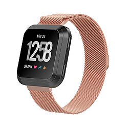 Milanese Loop Metal Replacement Bracelet Strap Bracelets pour Fitbit Versa