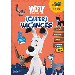 Idéfix, de la grande section au CP, 5-6 ans : cahier de vacances