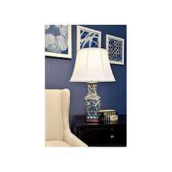 Elstead Lighting Lampe de table Blue Porcelaine Bleu