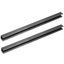 paire de Glissières En Inox Pour Tables Réfrigérées P 600 mm - Mastro