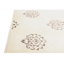 Vidal Tapis de laine 241x170 beige Darya pas cher