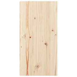 Acheter vidaXL Armoires murales 2 pcs 30x30x60 cm Bois de pin massif