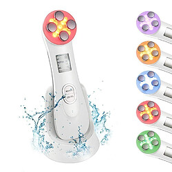 Chrono Dispositif de beauté ultrasonique, 5in1 dispositif multifonctionnel de beauté faciale, 6 modes Appareil de massage