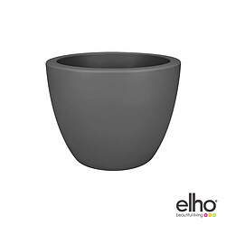 ELHO Pot de Fleurs Pure Soft round 40 cm - anthracite