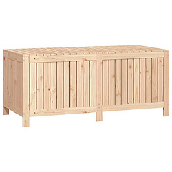 Acheter vidaXL Boîte de rangement de jardin 147x68x64 cm Bois massif de pin