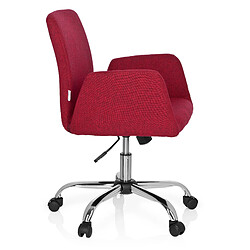 Avis Chaise de bureau FLOW tissu rouge hjh OFFICE