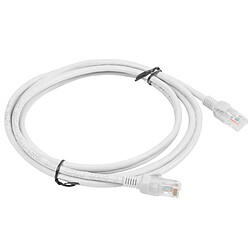 Lanberg Câble réseau Ethernet UTP gris Cat.6 2 m PCU6-10CC-0200-S