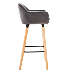 Acheter Non Tabouret de bar Grant velours