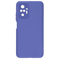 Avizar Coque Xiaomi Redmi Note 10 Pro Silicone Semi-rigide Soft Touch Fine Violet