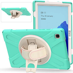 Coque en TPU avec béquille pivotante Menthe verte pour votre Samsung Galaxy Tab A7 10.4 (2020)