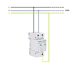 Avis Ledkia Parafoudre MAXGE 2P-Clase II-40kA-20kA-1,2kV