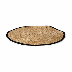 Gift Decor Tapis Noir Naturel 100 x 1 x 100 cm (8 Unités)