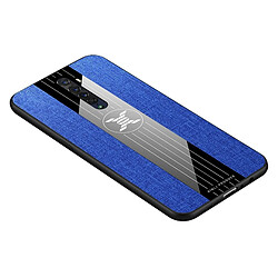 Wewoo Coque Souple Housse de protection en TPU antichoc pour OPPO RENO 2 XINLI Bleu