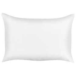 Beliani Lot de 2 coussins TORRAZZO 40 x 60 cm Motif de plante Blanc pas cher