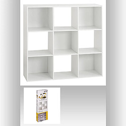 Five Simply Smart Etagère cube design Mix'n modul - L. 100 x H. 100 cm - Blanc