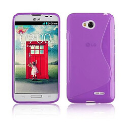 Cadorabo Coque LG L70 (1. SIM) Etui en Mauve