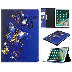 Etui en PU impression de motifs avec support beau papillon pour votre Apple iPad 10.2 (2019)