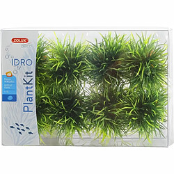 ZOLUX Kit de 16 plantes artificielles gazonnantes Idro - Pour aquarium